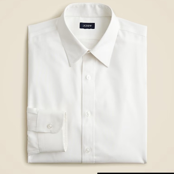 J. Crew White Dress Shirt - Picture 1 of 9
